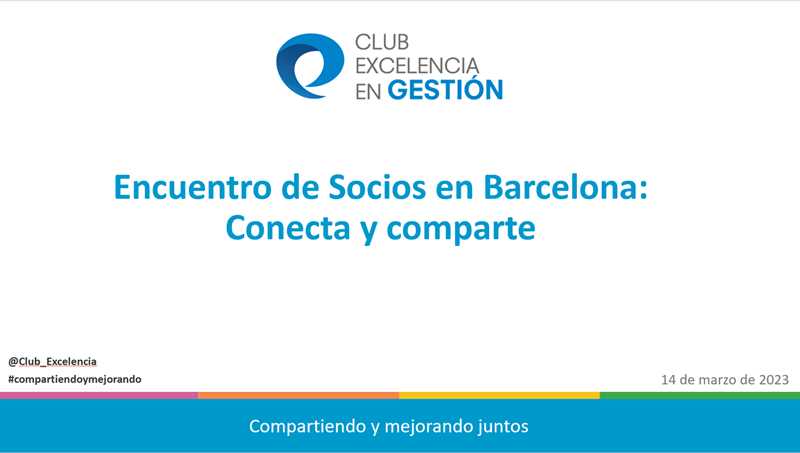 Encuentro de Socios en Barcelona: Conecta y comparte