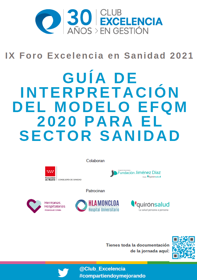 Agenda IX Foro Excelencia en Sanidad 2021