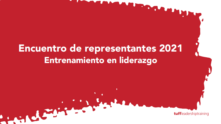 Entrenamiento en liderazgo - Encuentro de representantes Cataluña 2021