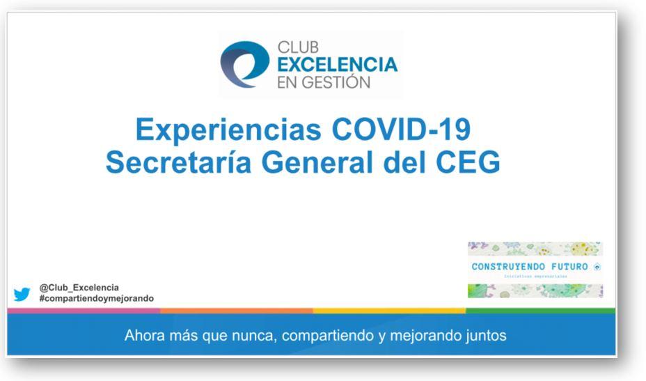 Experiencias COVID19 CEG