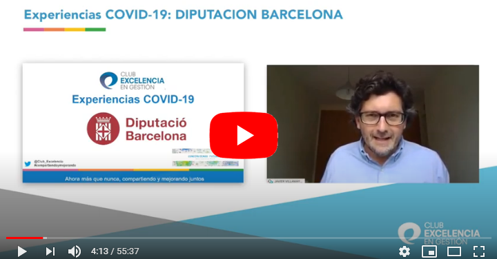Grabación Webinar Experiencias COVID-19: DIPUTACIÓ DE BARCELONA