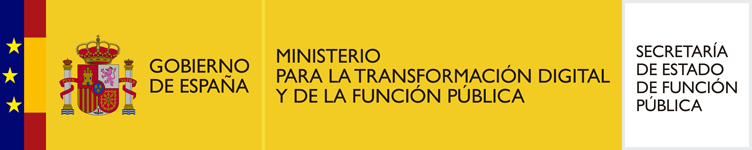Ministerio para la Transformación Digital y de la Función Pública- Secretaría de estado de Función Pública 