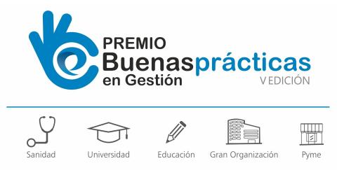 V Edición Premio de Buenas Prácticas en Gestión V Edición Premio de Buenas Prácticas en Gestión