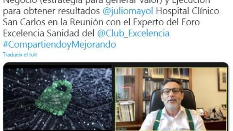 Reunión con el Experto: La innovación en Sanidad, nuevos proyectos Reunión con el Experto: La innovación en Sanidad, nuevos proyectos